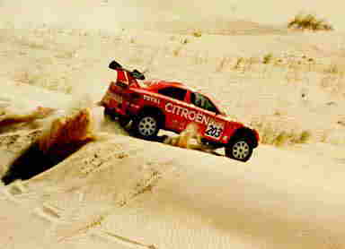 Ari Vatanen on the 7th stage