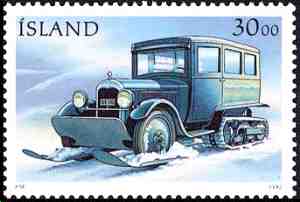 stamp from Iceland / timbre de la Islande