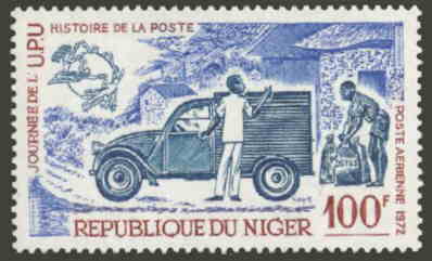 stamp from Niger / timbre de Niger, 1972